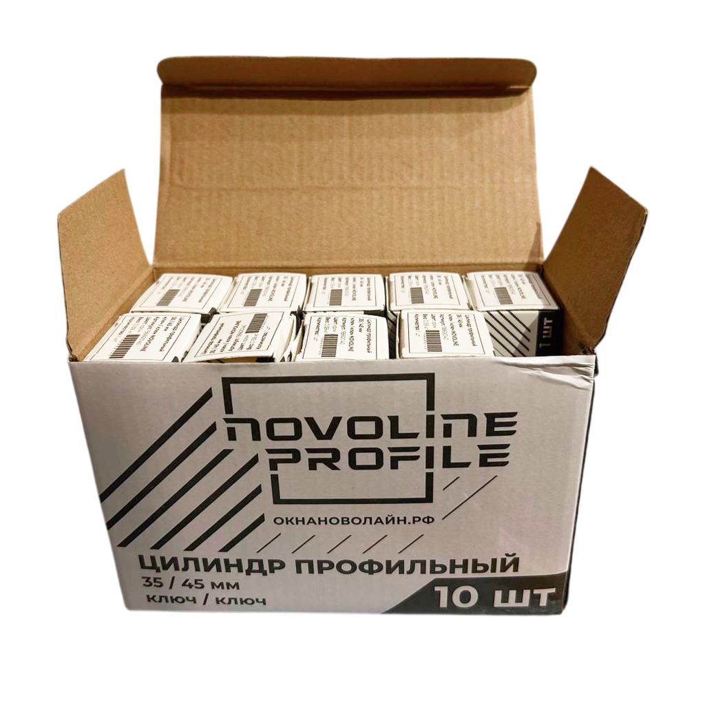 Цилиндр профильный NOVOLINE ОПТИМА, 35/45 мм, ключ/ключ Цилиндр профильный NOVOLINE ОПТИМА, 35/45 мм, ключ/ключ