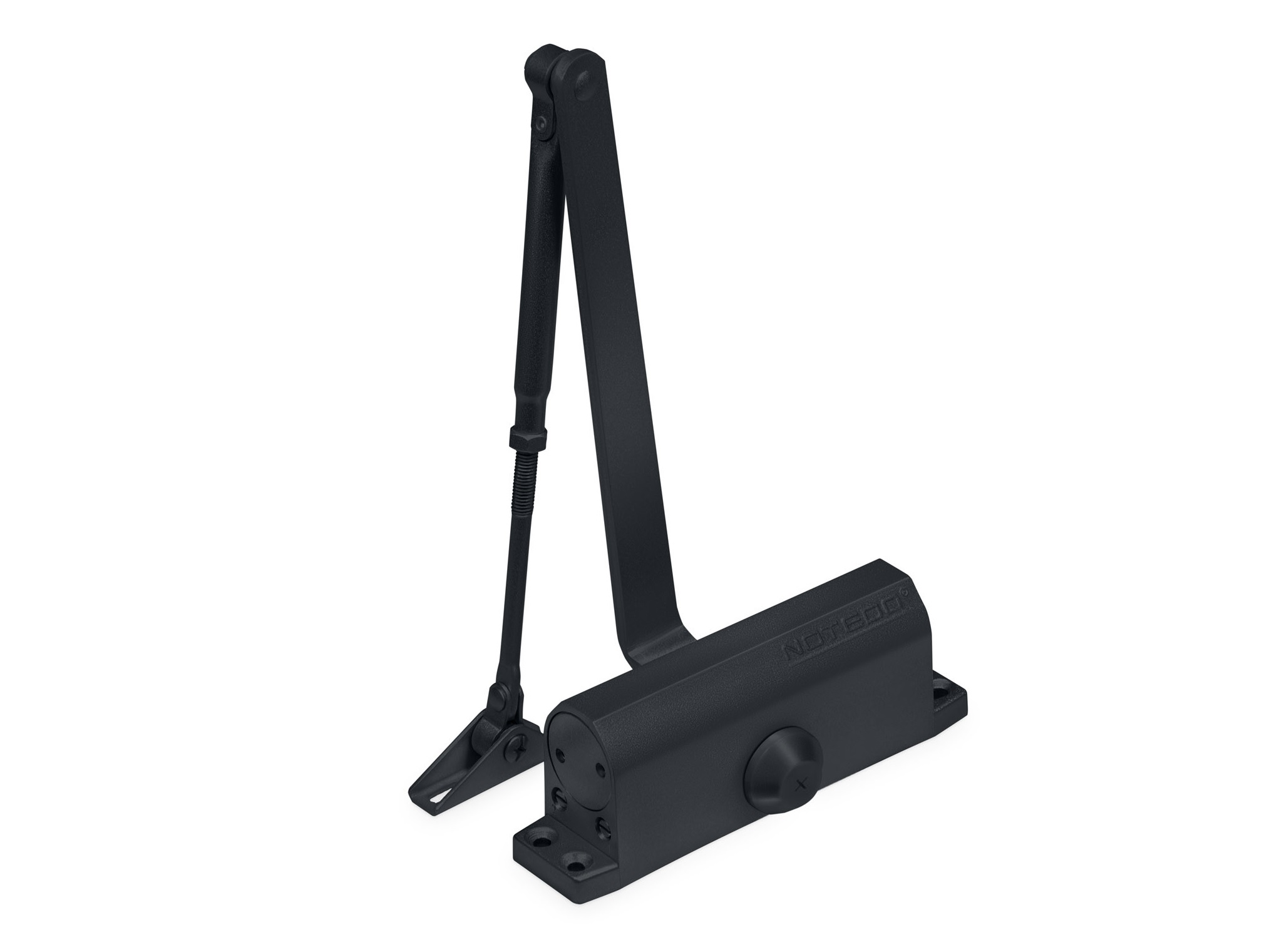 Доводчик NOTEDO DC-080, RAL 9005 чёрный Доводчик NOTEDO DC-080, RAL 9005 чёрный
