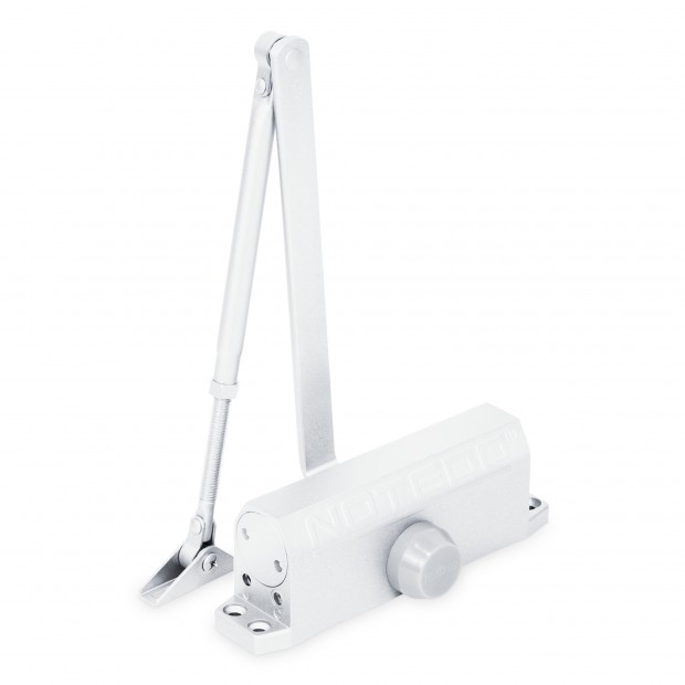 Доводчик NOTEDO DC-120, EN3/4/5, 140 кг, 1200 мм, RAL 9016 белый Доводчик NOTEDO DC-120, EN3/4/5, 140 кг, 1200 мм, RAL 9016 белый