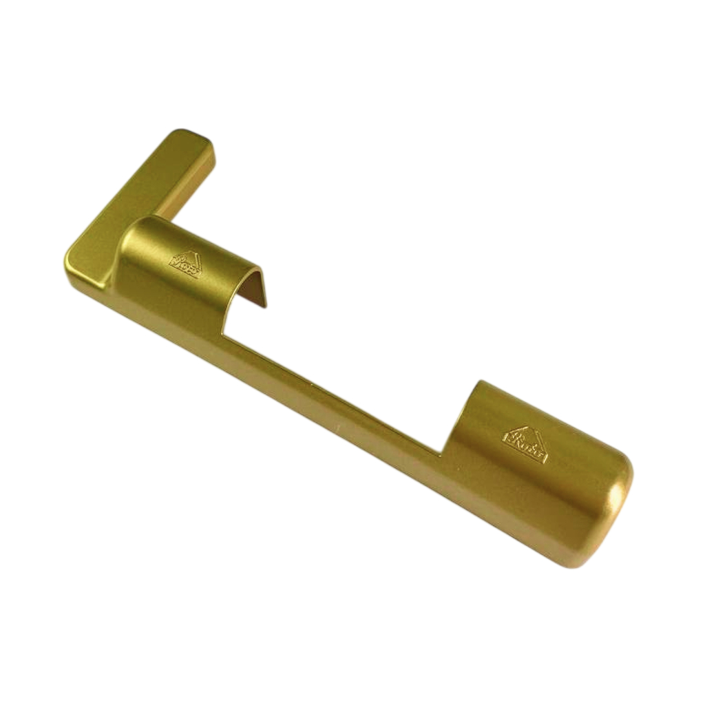 Декоративная накладка К6/130 УСИЛЕННОЙ ВПР ЗОЛОТО МАТОВОЕ R03.1 левая